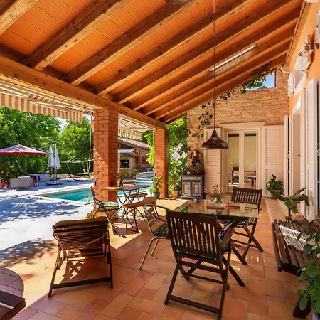 Arte For 6 People Near Labin - Rabac For 6 People With Sea View & Private Pool