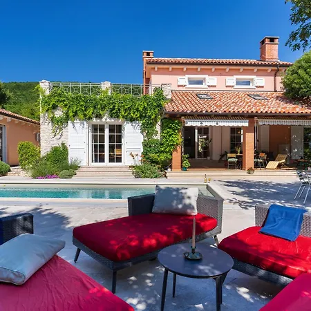 Villa Arte For 6 People Near Labin - Rabac For 6 People With Sea View & Private Pool *