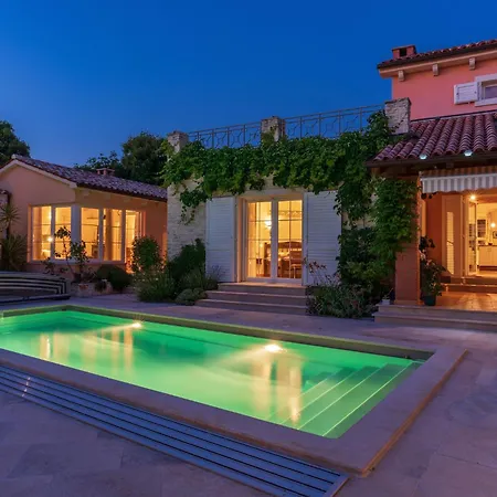 Arte For 6 People Near Labin - Rabac For 6 People With Sea View & Private Pool