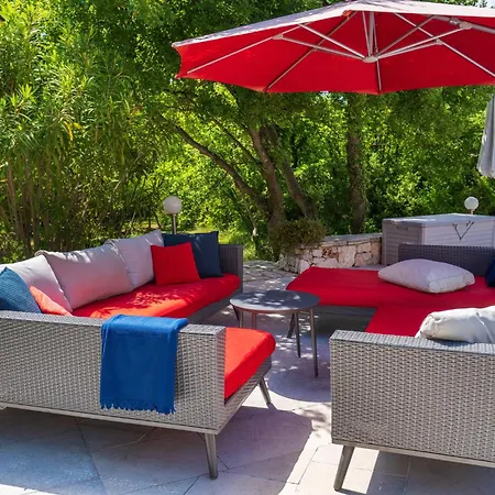 Arte For 6 People Near Labin - Rabac For 6 People With Sea View & Private Pool